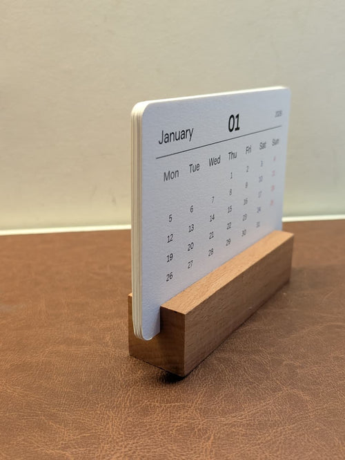 Horizon Desk Calendar - 2026